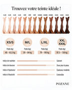 Guide des tailles du collant thermique POZANE