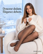 Douceur et élégance du collant thermique POZANE